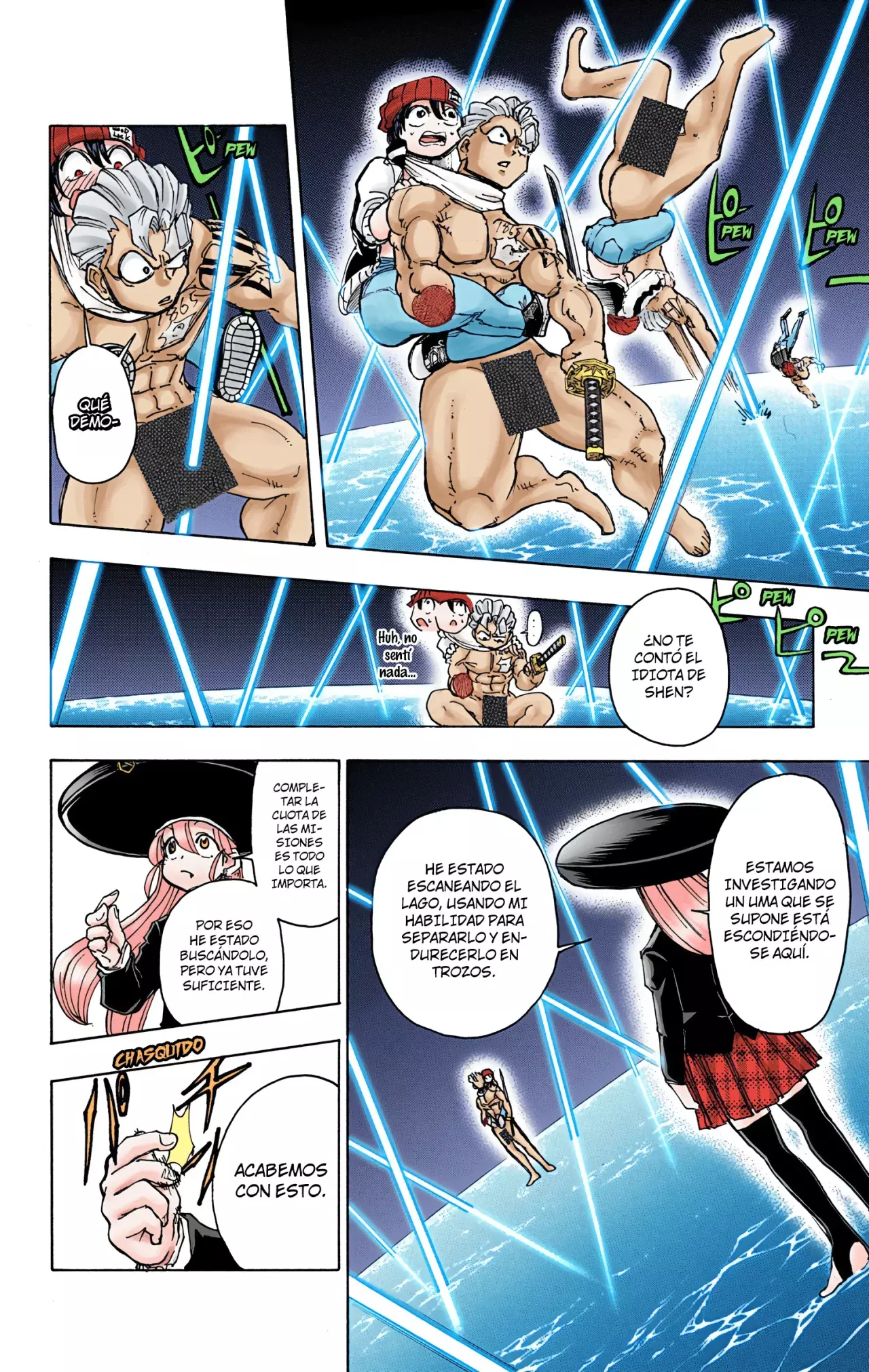 Read UNDEAD UNLUCK Full Color ES Manga Online