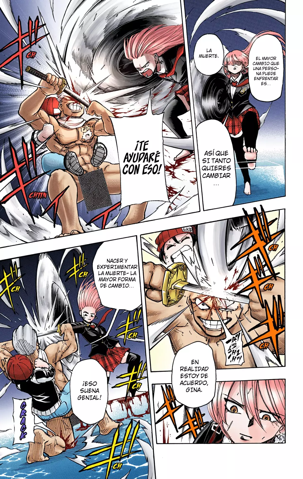 Read UNDEAD UNLUCK Full Color ES Manga Online
