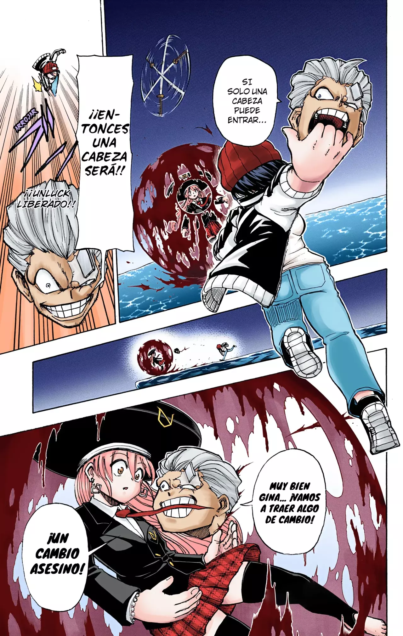 Read UNDEAD UNLUCK Full Color ES Manga Online
