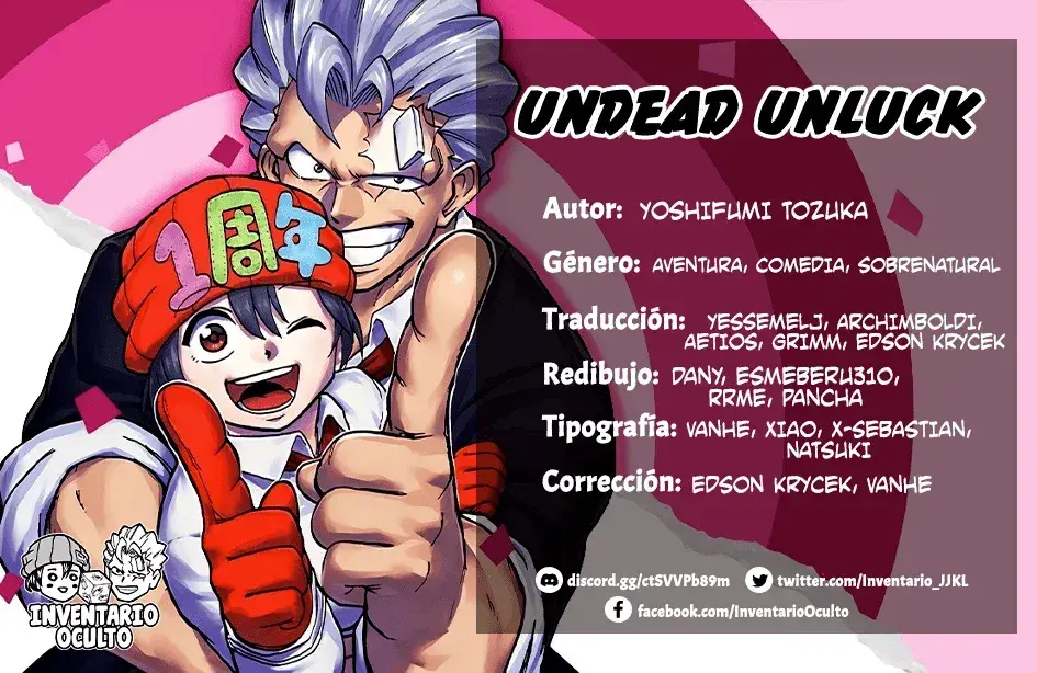 Read UNDEAD UNLUCK Full Color ES Manga Online