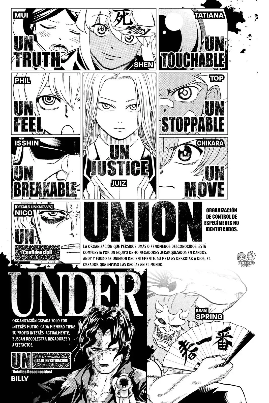 Read UNDEAD UNLUCK Full Color ES Manga Online