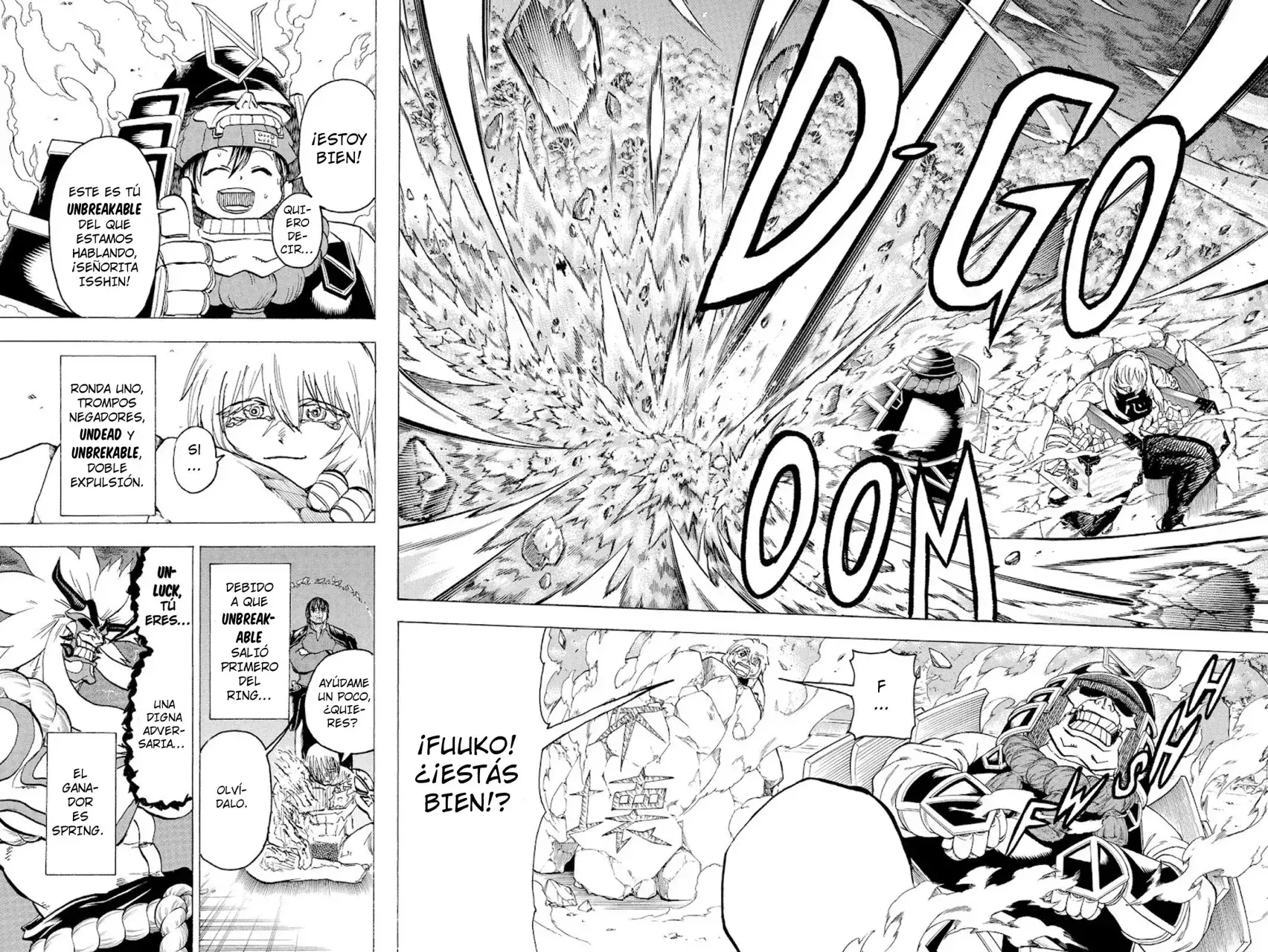 Read UNDEAD UNLUCK Full Color ES Manga Online