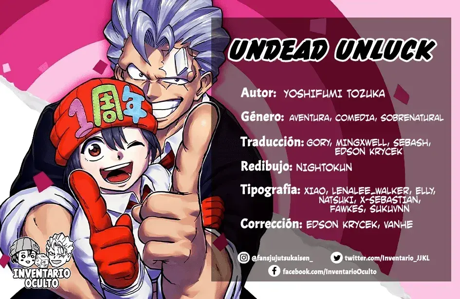 Read UNDEAD UNLUCK Full Color ES Manga Online