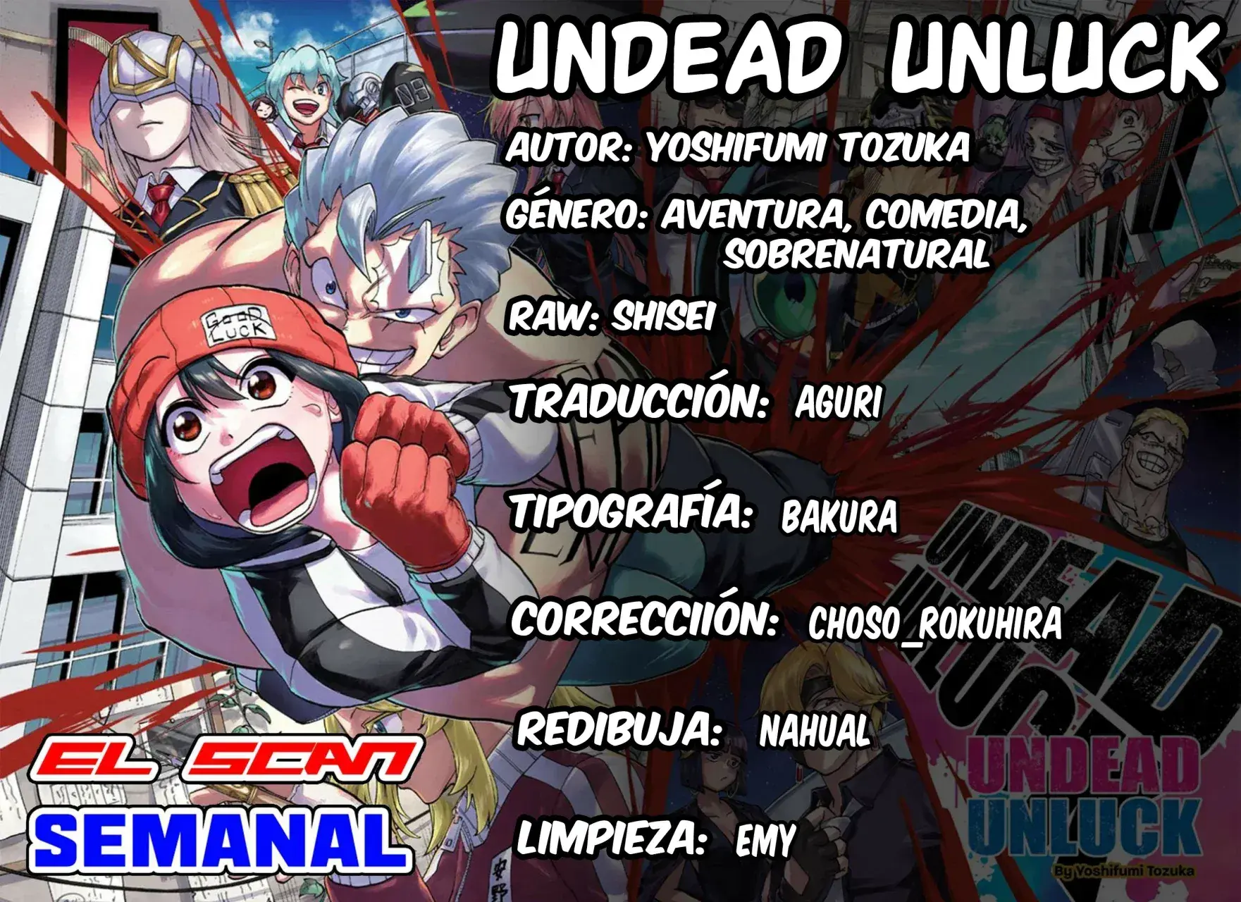 Read UNDEAD UNLUCK Full Color ES Manga Online