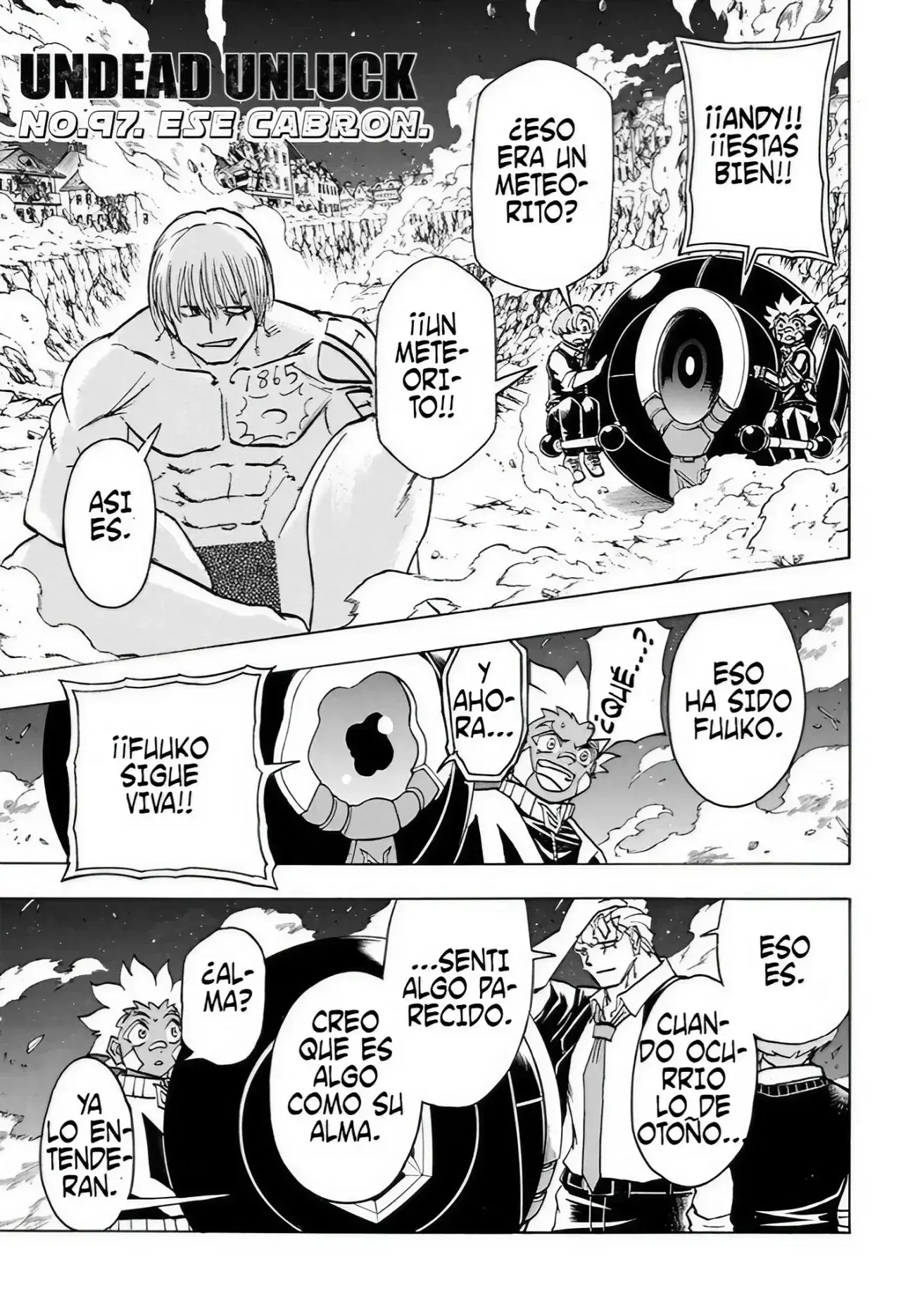Read UNDEAD UNLUCK Full Color ES Manga Online