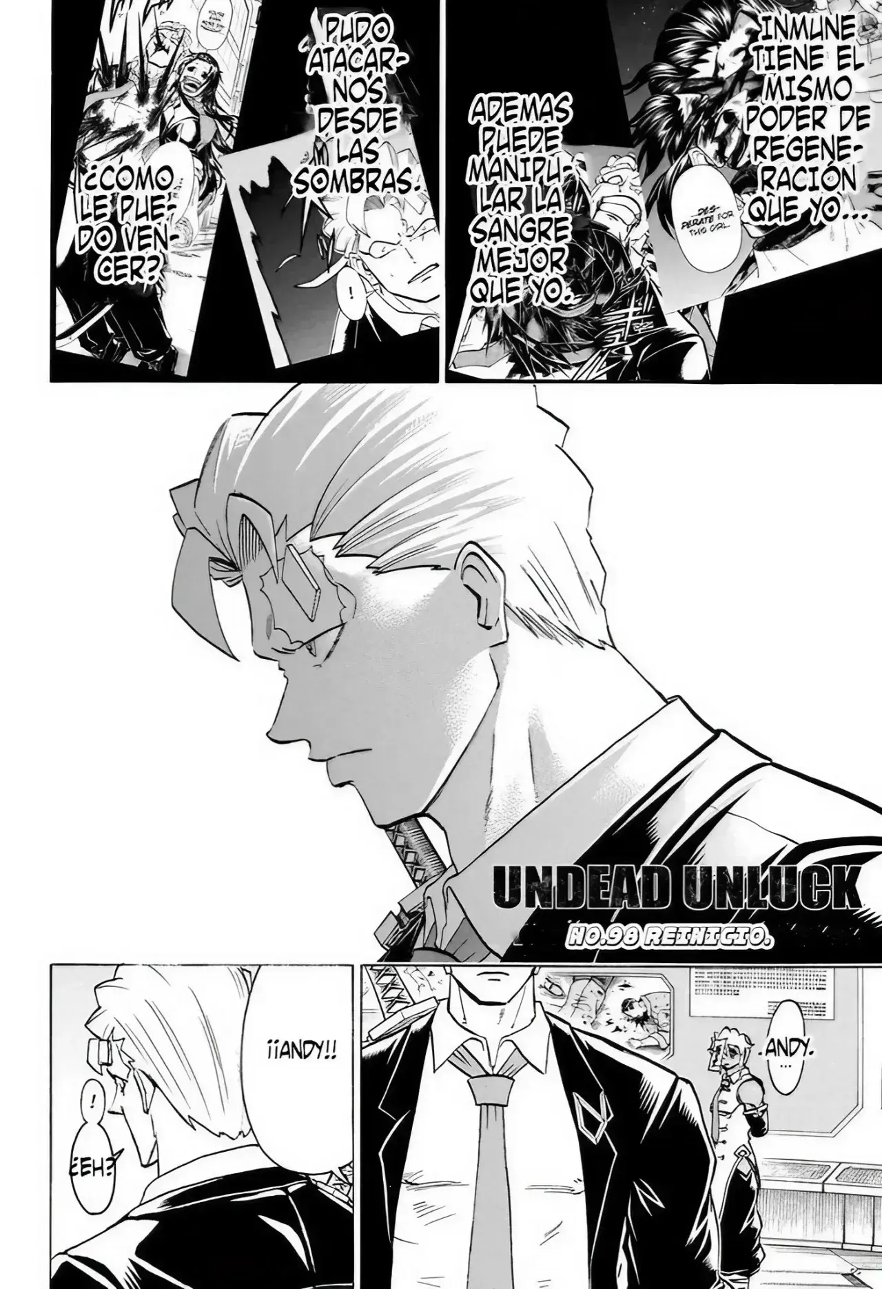 Read UNDEAD UNLUCK Full Color ES Manga Online