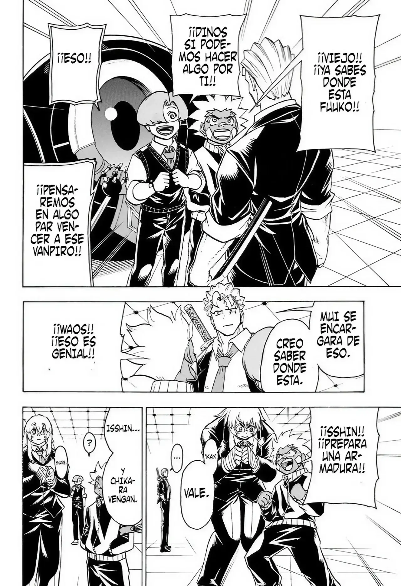 Read UNDEAD UNLUCK Full Color ES Manga Online