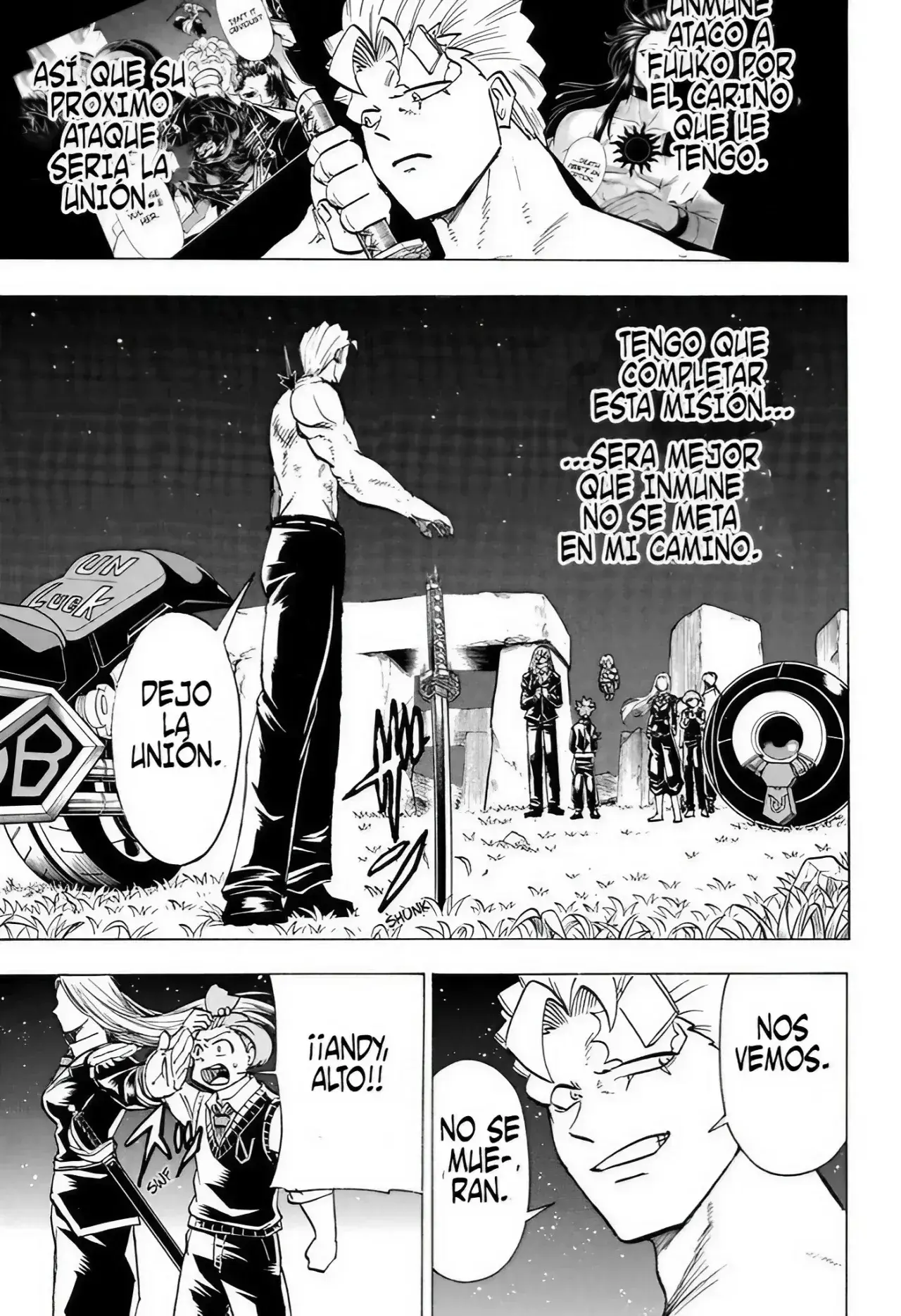 Read UNDEAD UNLUCK Full Color ES Manga Online