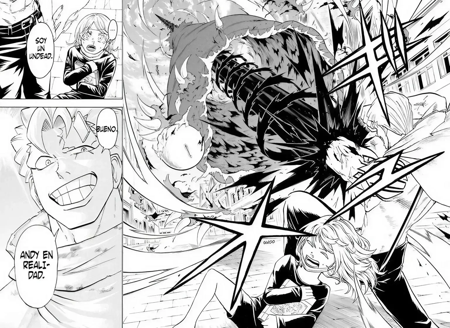 Read UNDEAD UNLUCK Full Color ES Manga Online