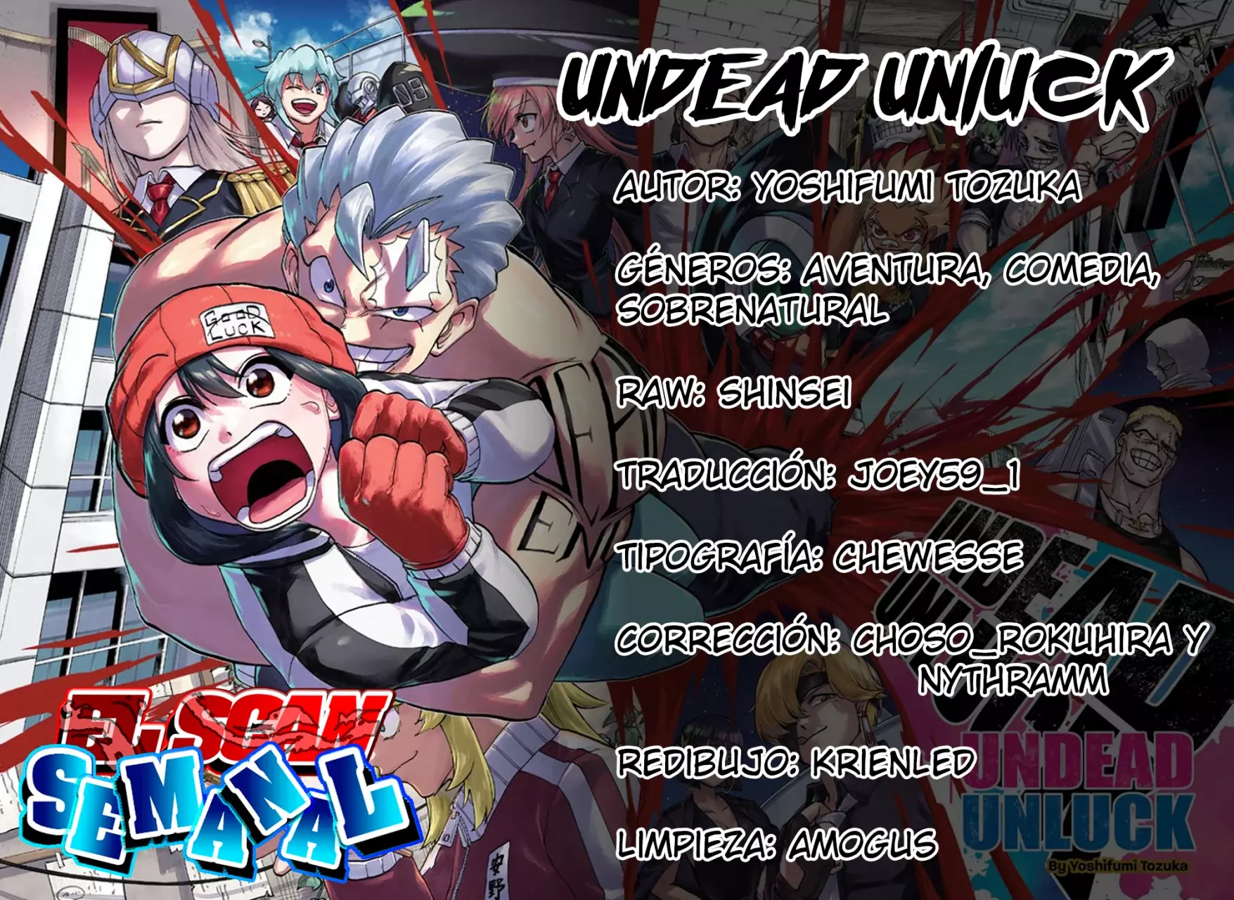 Read Undead Unluck ES Manga Online
