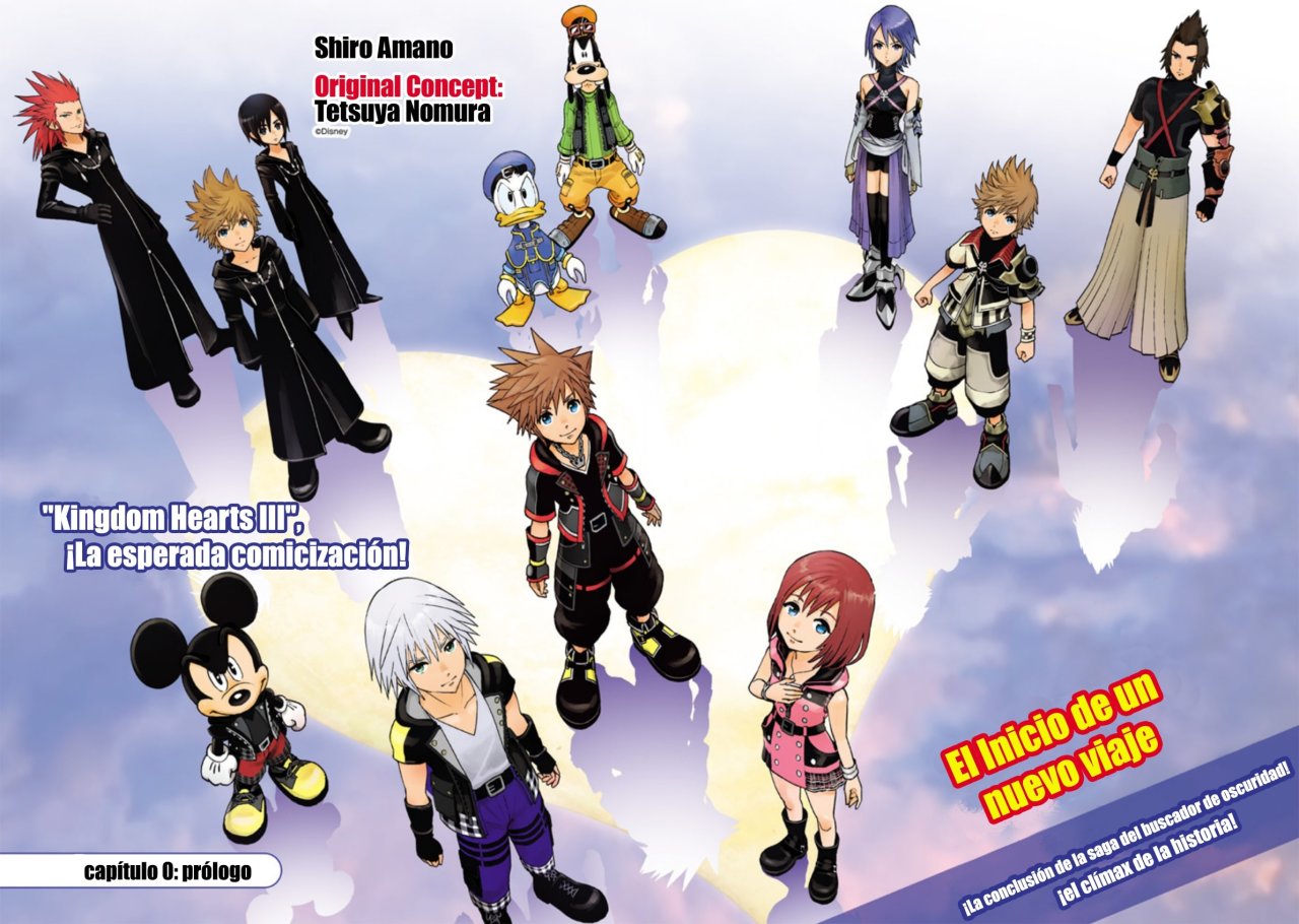 Read kingdom Hearts III ES Manga Online