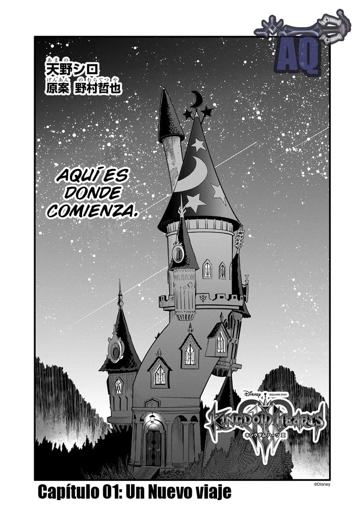 Read kingdom Hearts III ES Manga Online