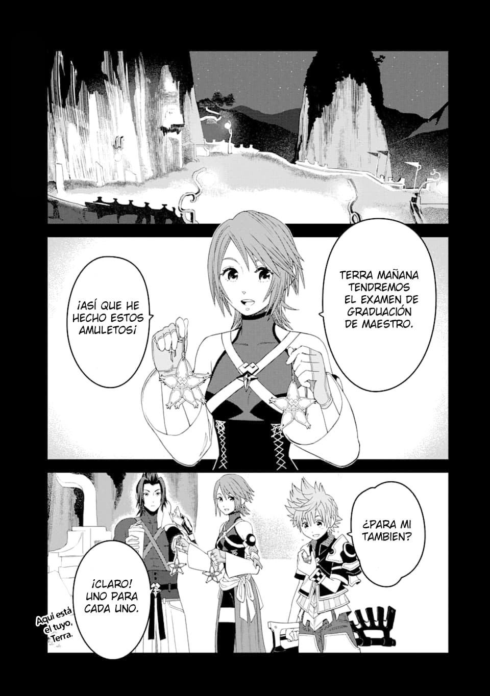 Read kingdom Hearts III ES Manga Online