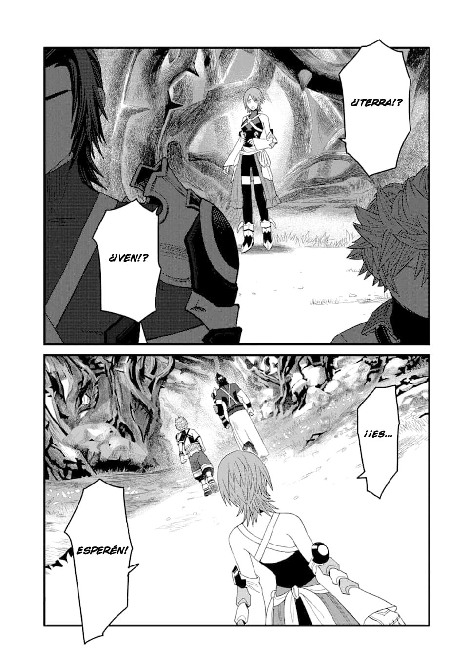 Read kingdom Hearts III ES Manga Online