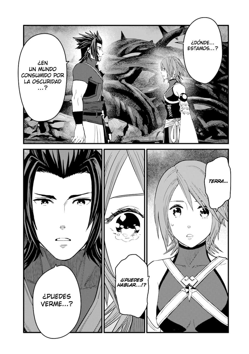 Read kingdom Hearts III ES Manga Online