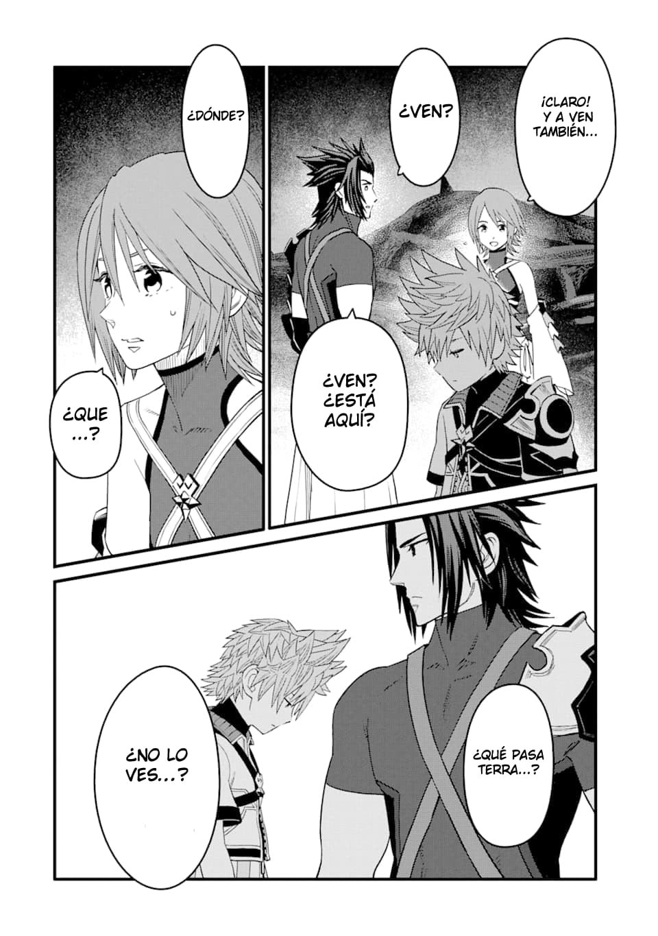 Read kingdom Hearts III ES Manga Online