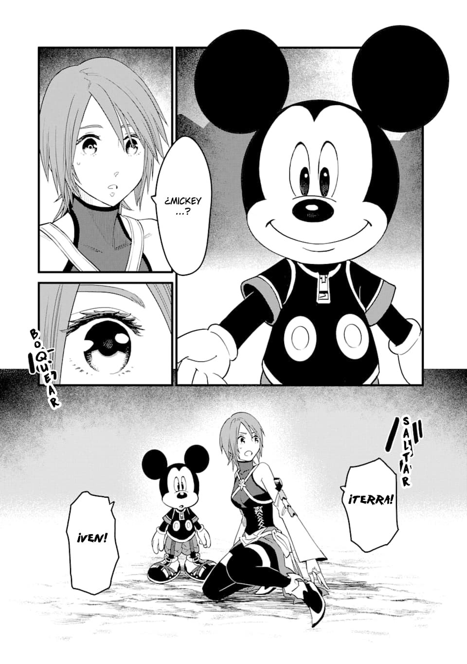 Read kingdom Hearts III ES Manga Online