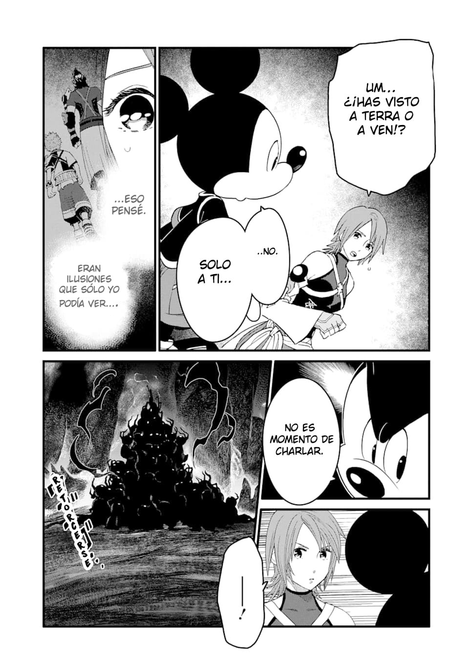 Read kingdom Hearts III ES Manga Online