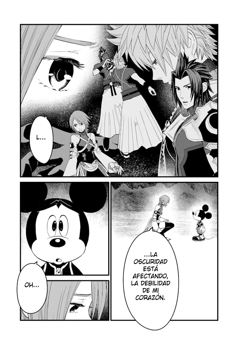 Read kingdom Hearts III ES Manga Online