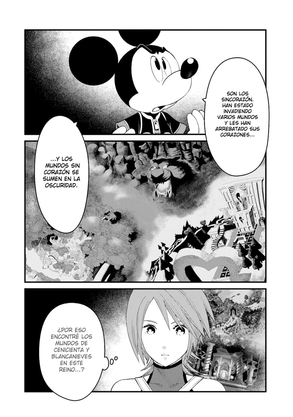 Read kingdom Hearts III ES Manga Online