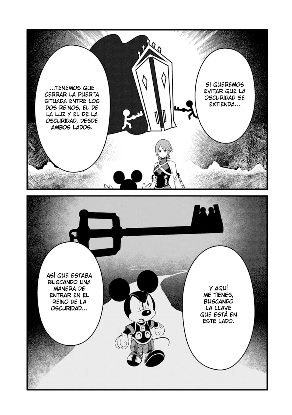 Read kingdom Hearts III ES Manga Online
