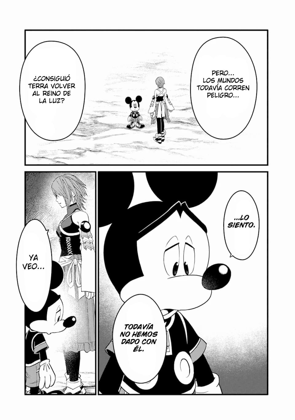 Read kingdom Hearts III ES Manga Online