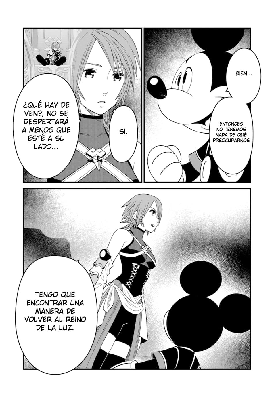 Read kingdom Hearts III ES Manga Online