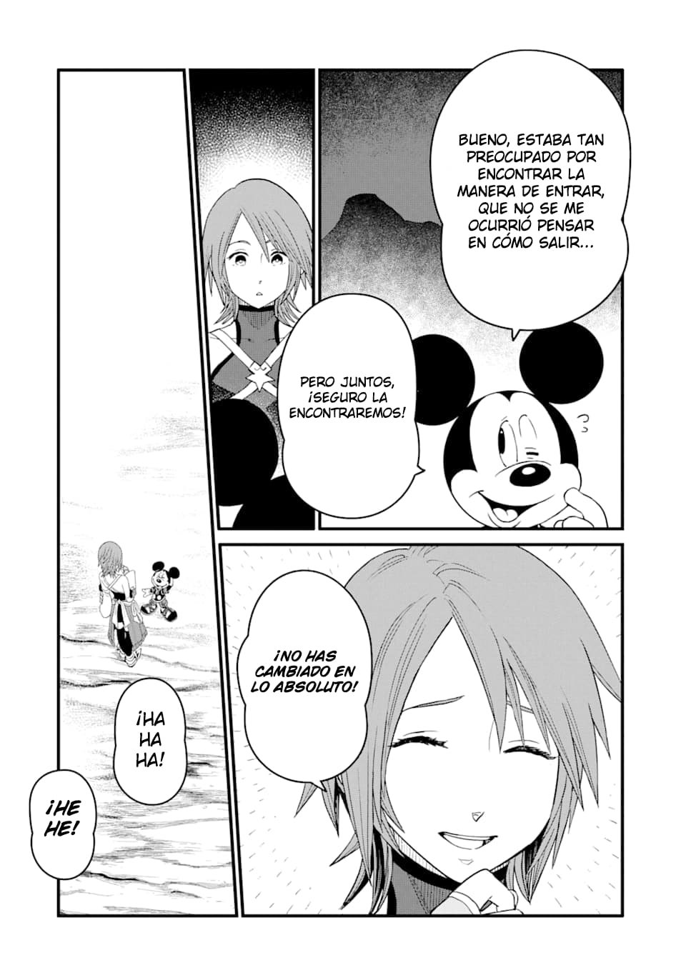 Read kingdom Hearts III ES Manga Online