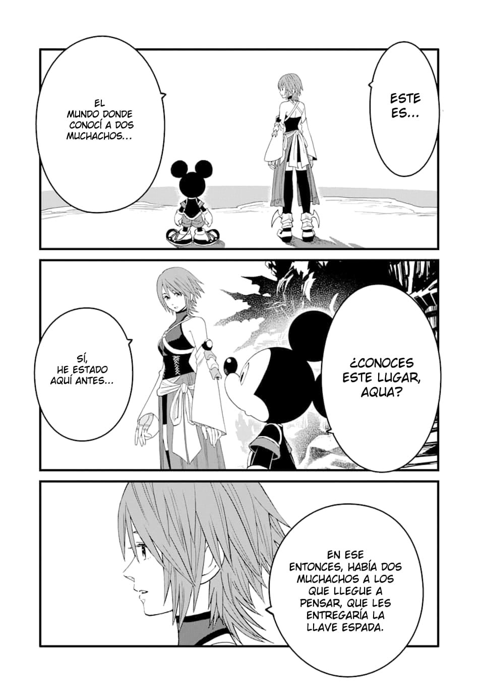 Read kingdom Hearts III ES Manga Online