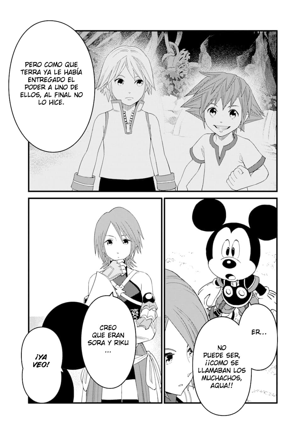 Read kingdom Hearts III ES Manga Online