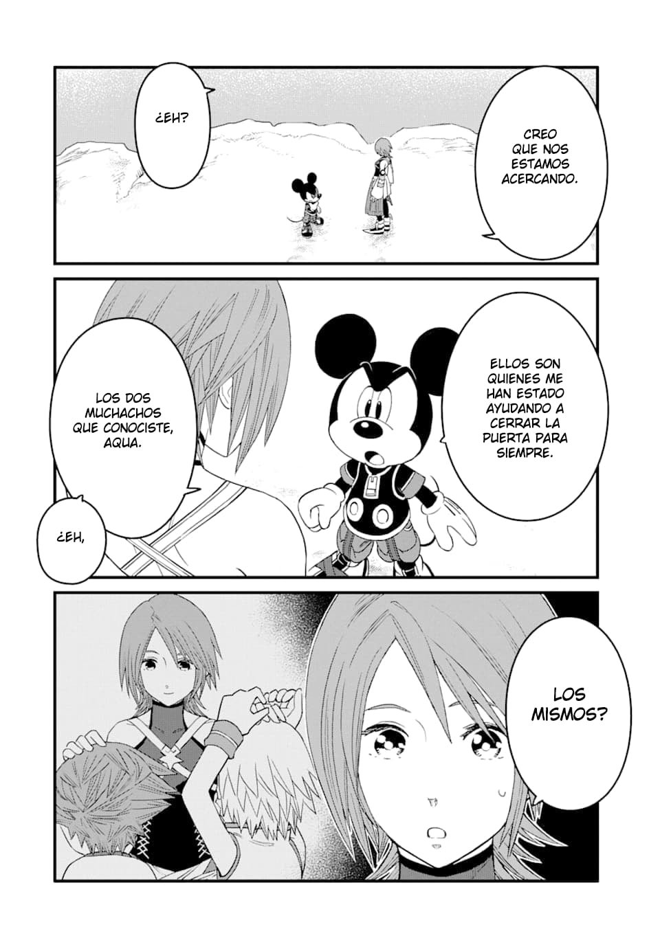 Read kingdom Hearts III ES Manga Online