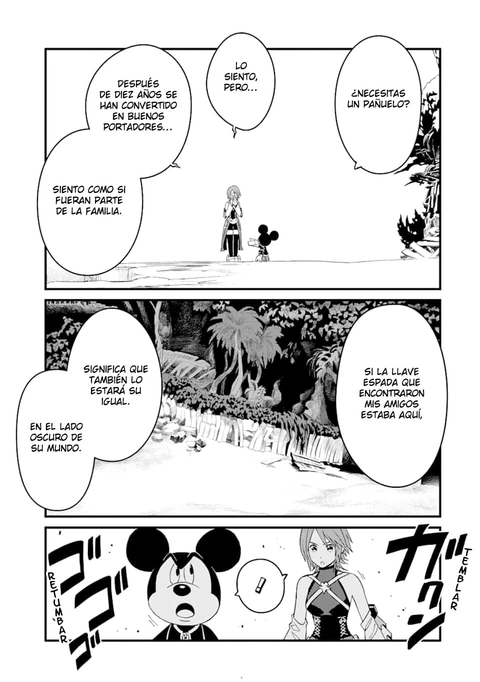 Read kingdom Hearts III ES Manga Online