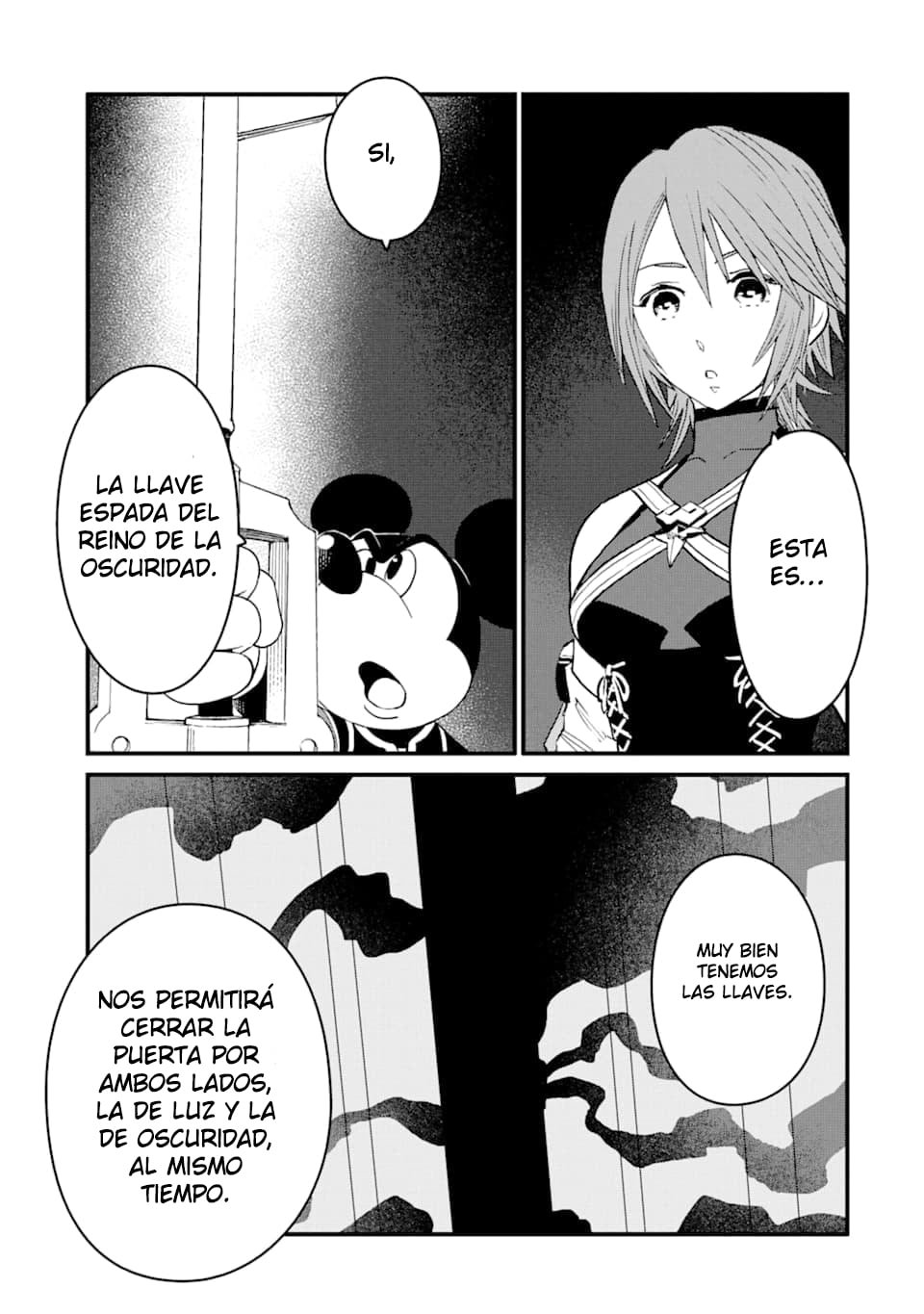 Read kingdom Hearts III ES Manga Online