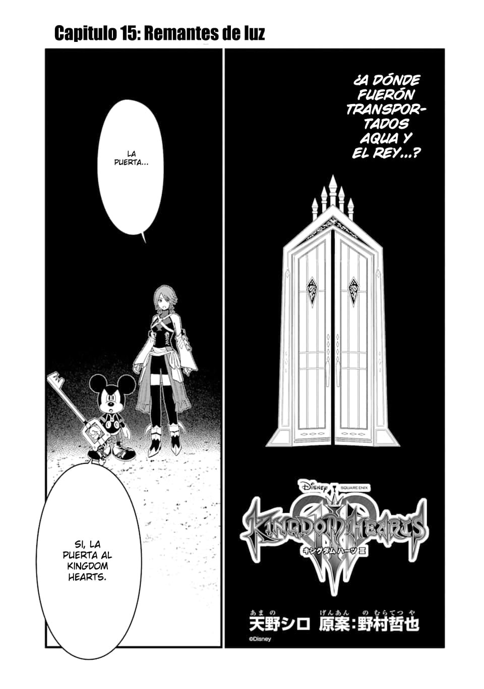 Read kingdom Hearts III ES Manga Online