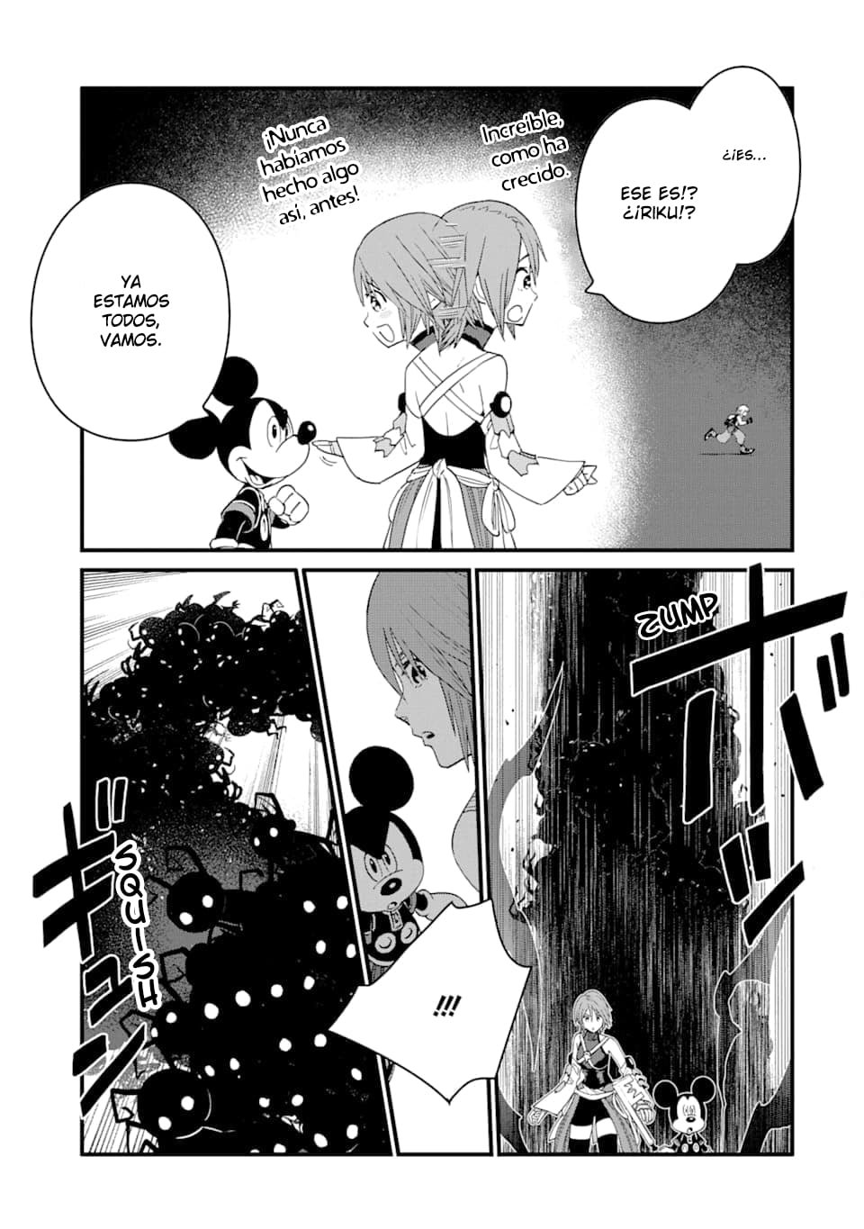 Read kingdom Hearts III ES Manga Online