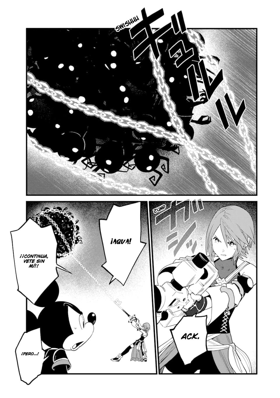 Read kingdom Hearts III ES Manga Online