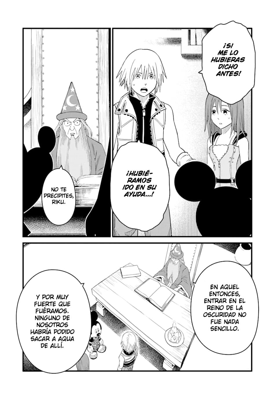 Read kingdom Hearts III ES Manga Online