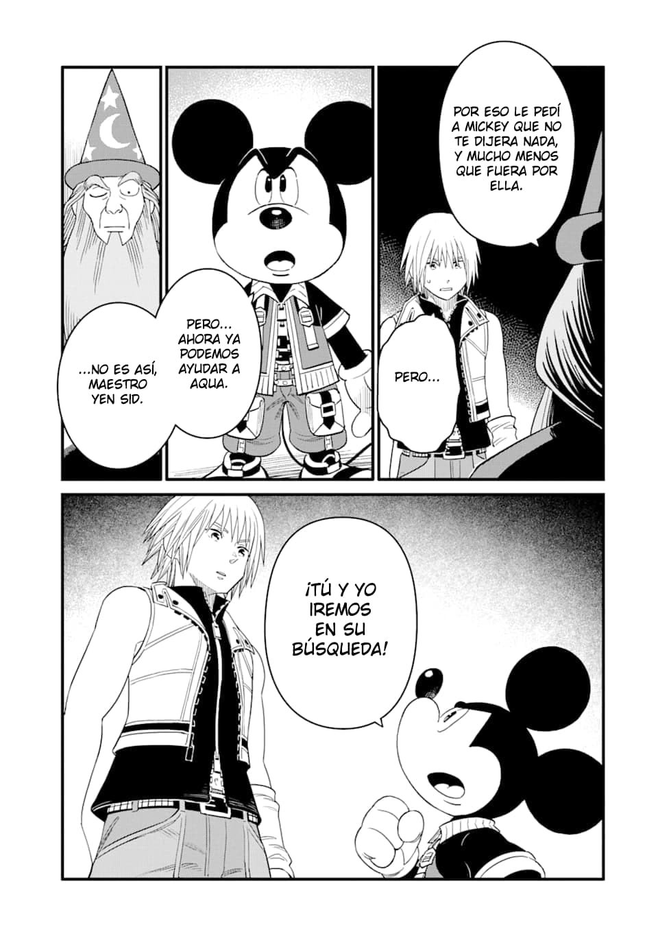 Read kingdom Hearts III ES Manga Online
