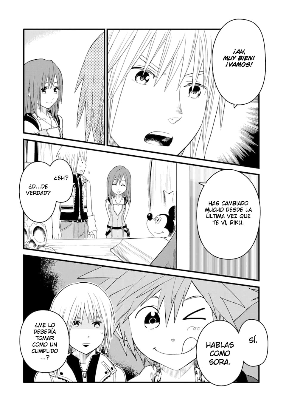 Read kingdom Hearts III ES Manga Online