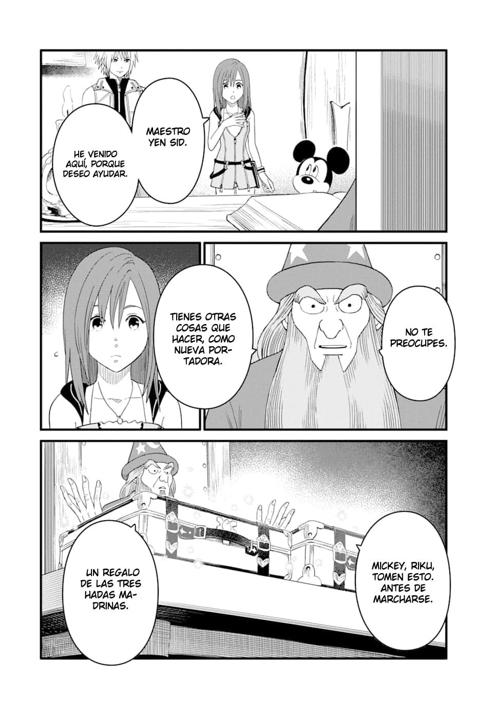 Read kingdom Hearts III ES Manga Online