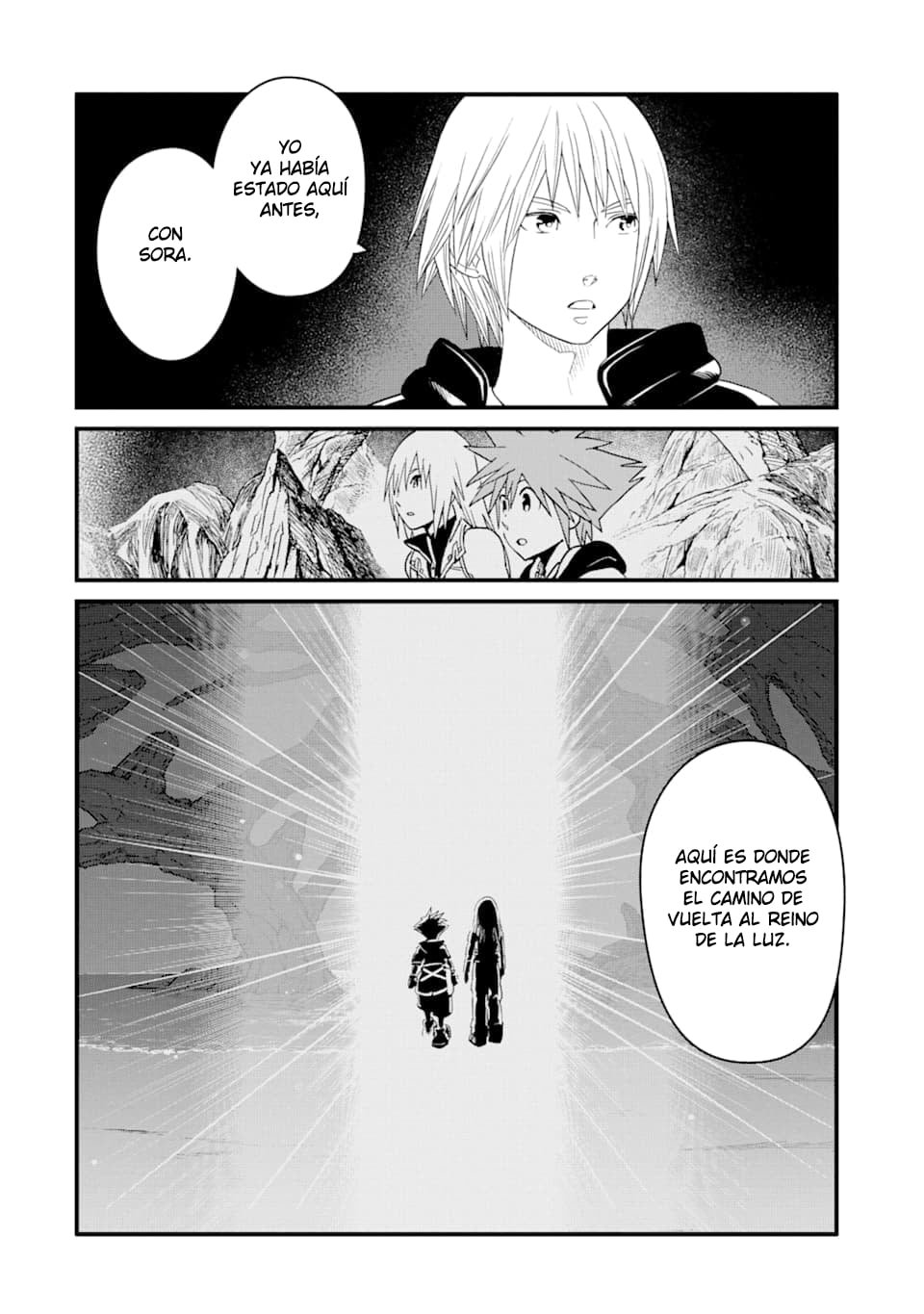 Read kingdom Hearts III ES Manga Online