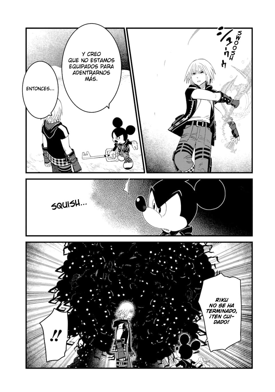 Read kingdom Hearts III ES Manga Online