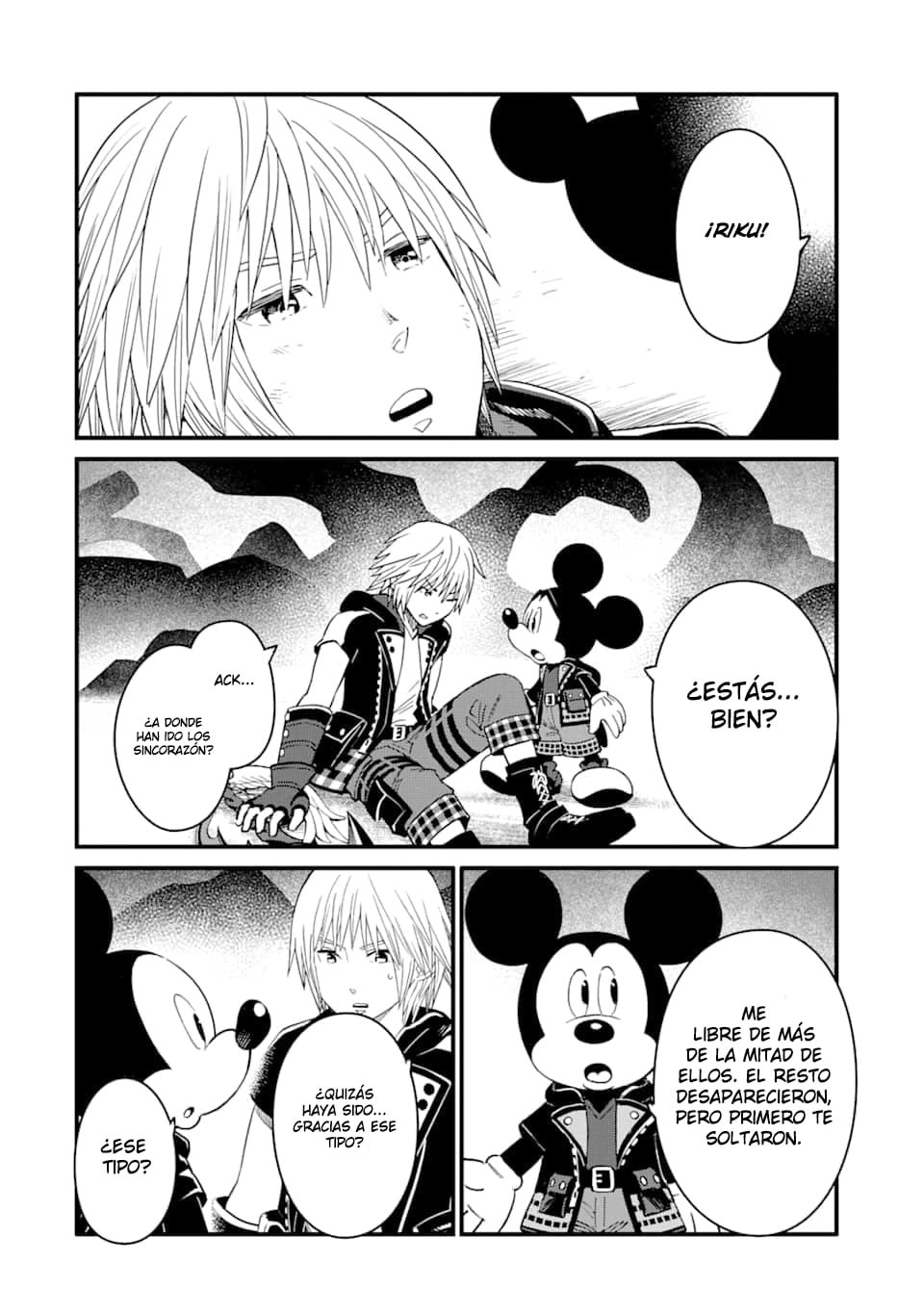 Read kingdom Hearts III ES Manga Online