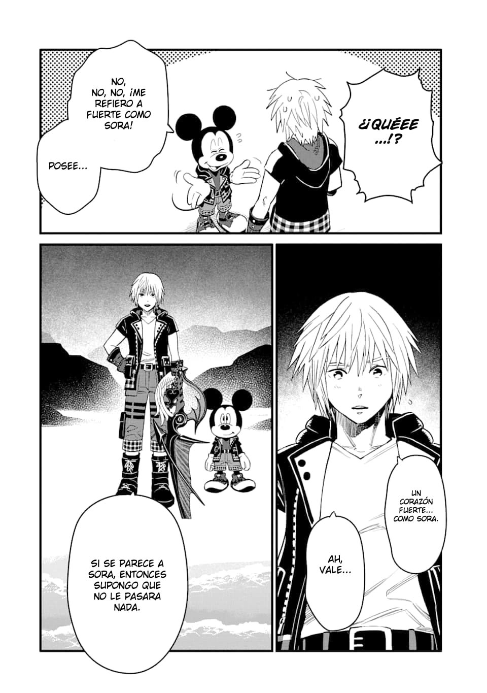 Read kingdom Hearts III ES Manga Online