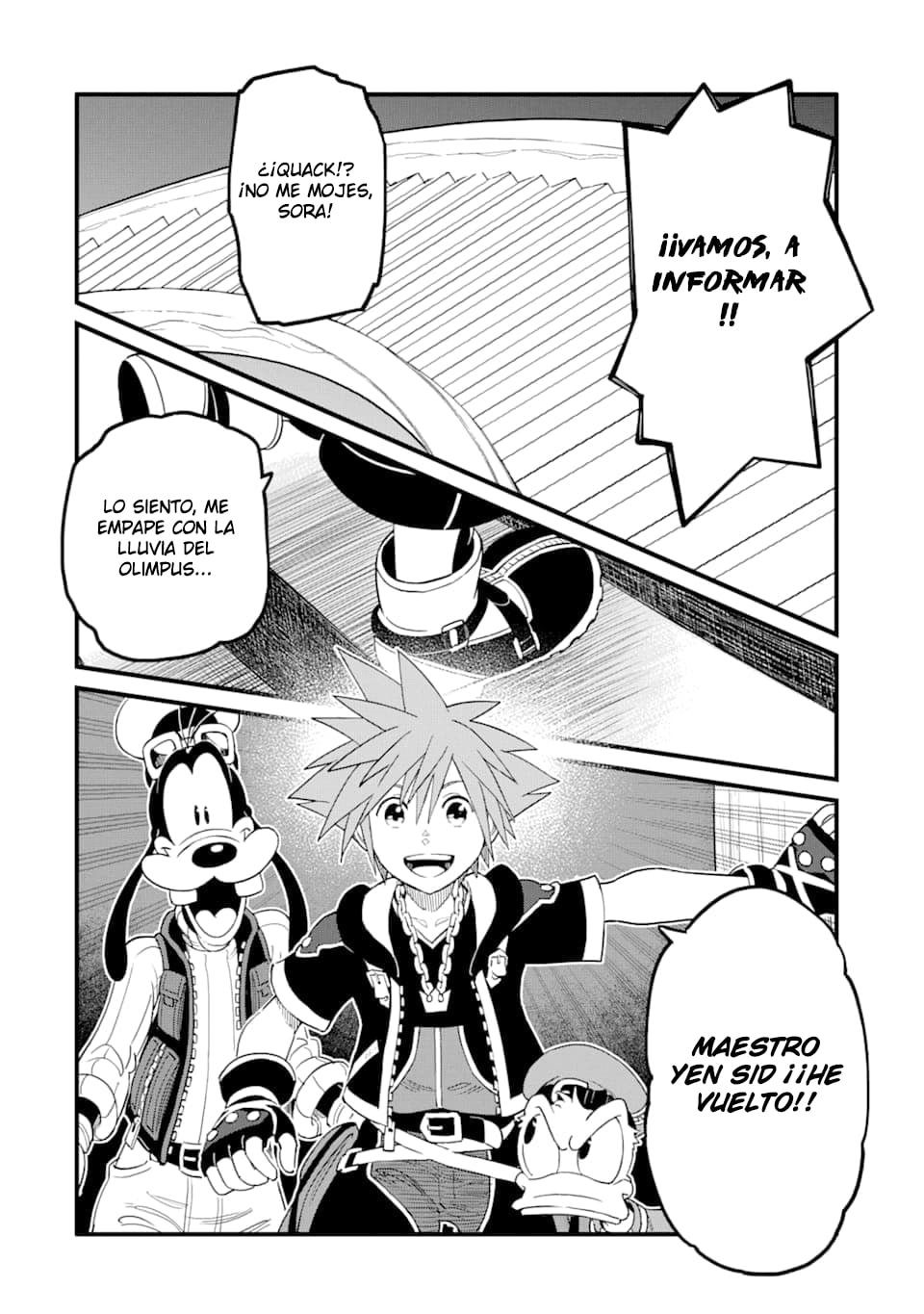 Read kingdom Hearts III ES Manga Online