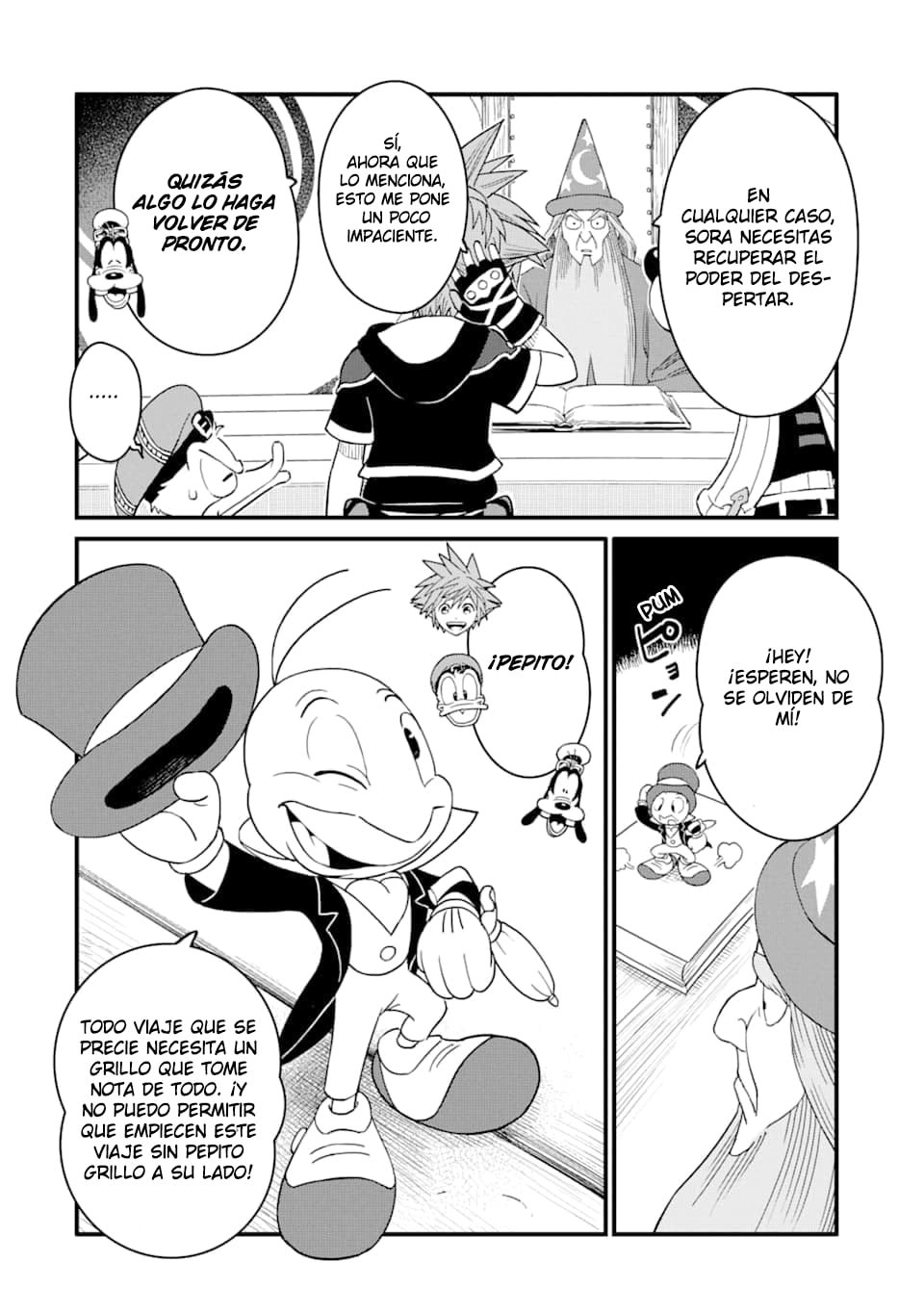 Read kingdom Hearts III ES Manga Online