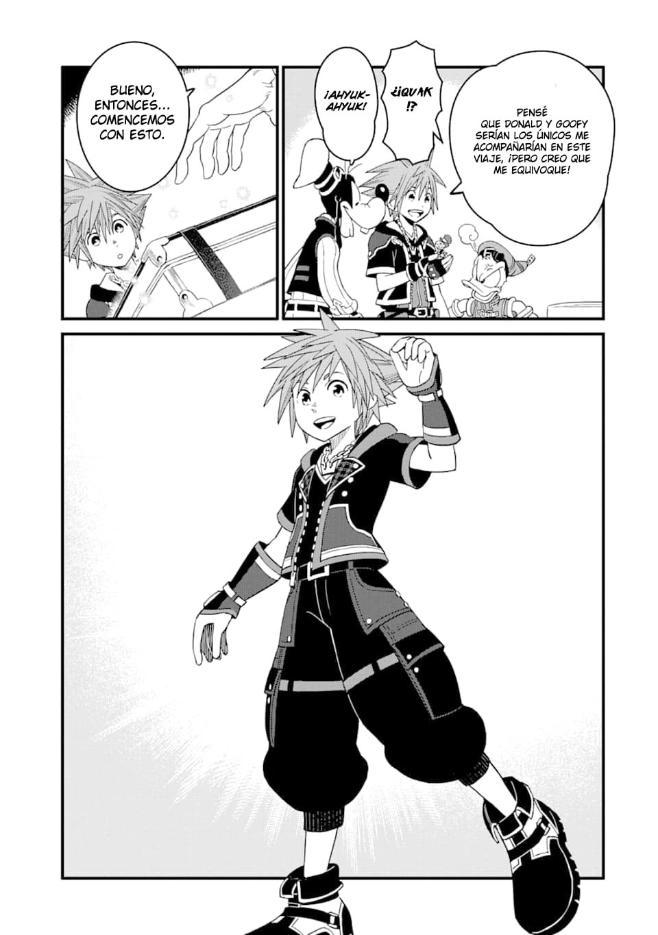 Read kingdom Hearts III ES Manga Online