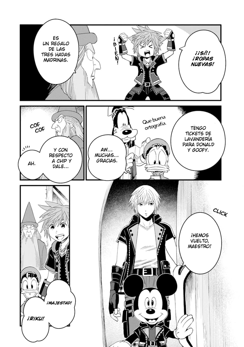 Read kingdom Hearts III ES Manga Online