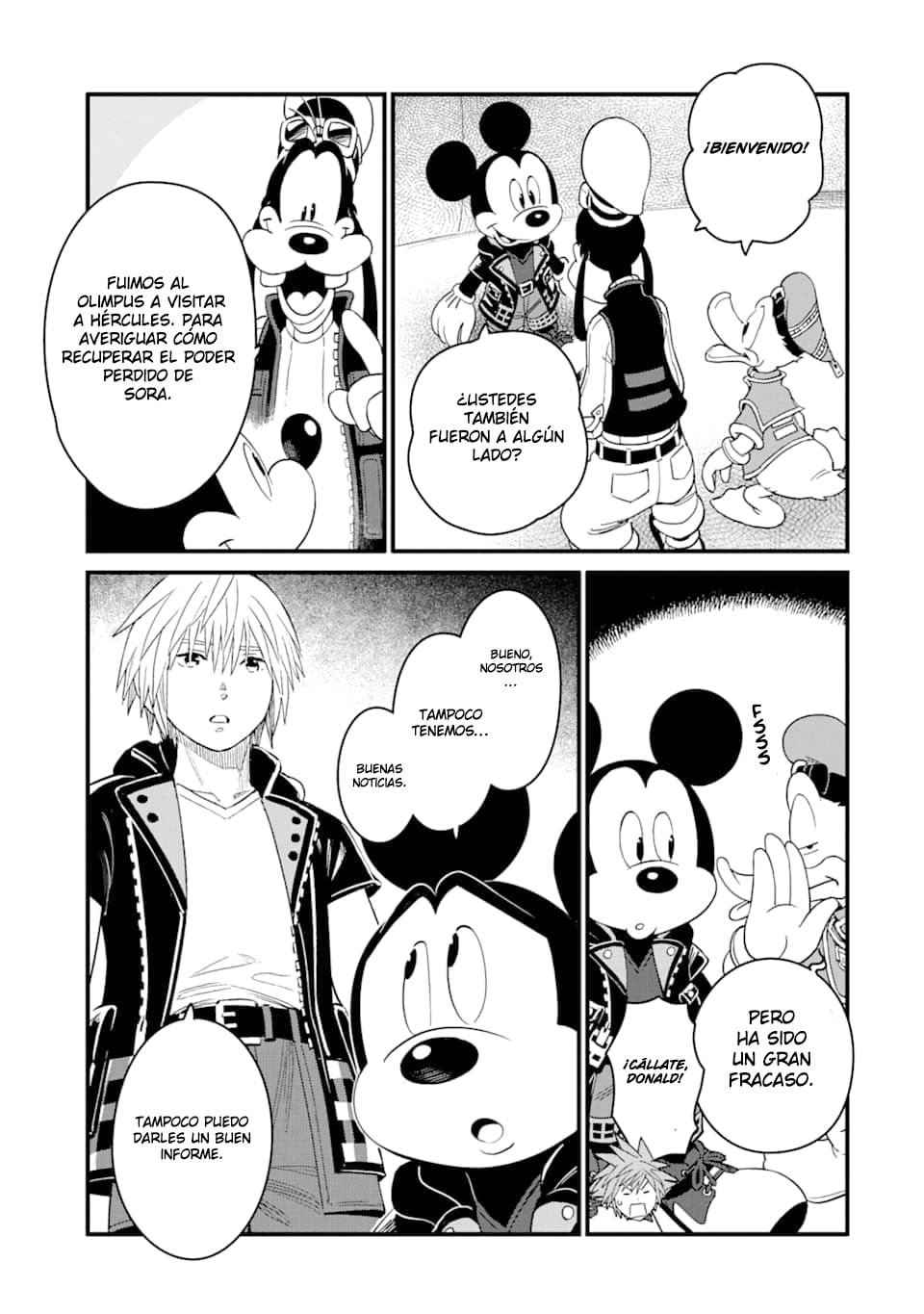 Read kingdom Hearts III ES Manga Online