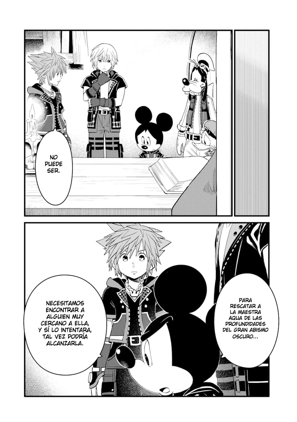 Read kingdom Hearts III ES Manga Online